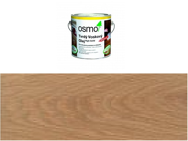 OSMO Tvrdý voskový olej barevný barevný 0,75l světle šedá 3067