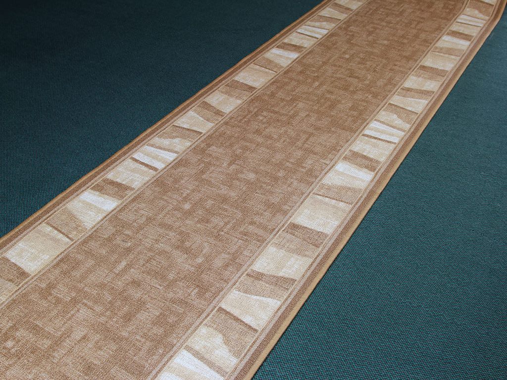 Běhoun Linea 33 koberec bytový šíře 0,67 m světle béžová
