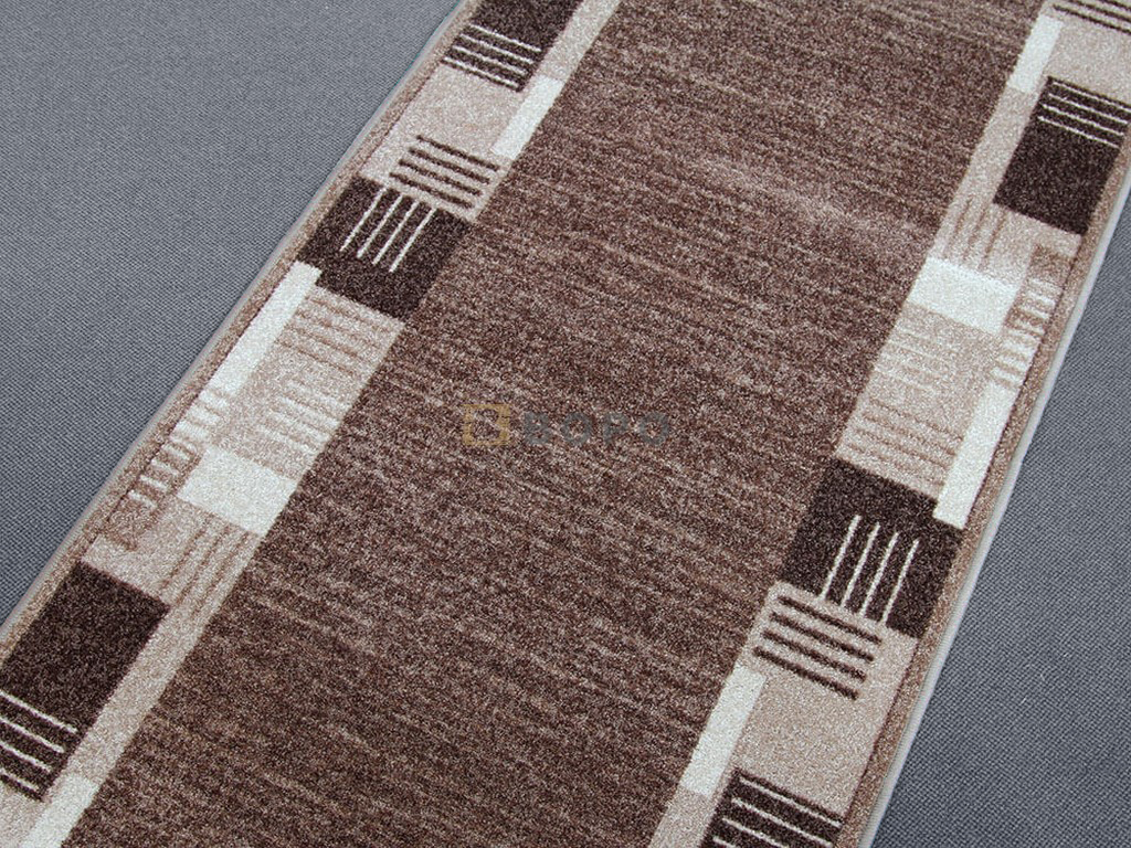 Běhoun Montana 49 koberec bytový šíře 0,67 m Cappuccino