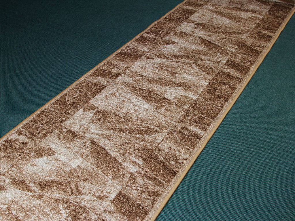 Běhoun Sardis 33 koberec bytový šíře 1,00 m Béžová