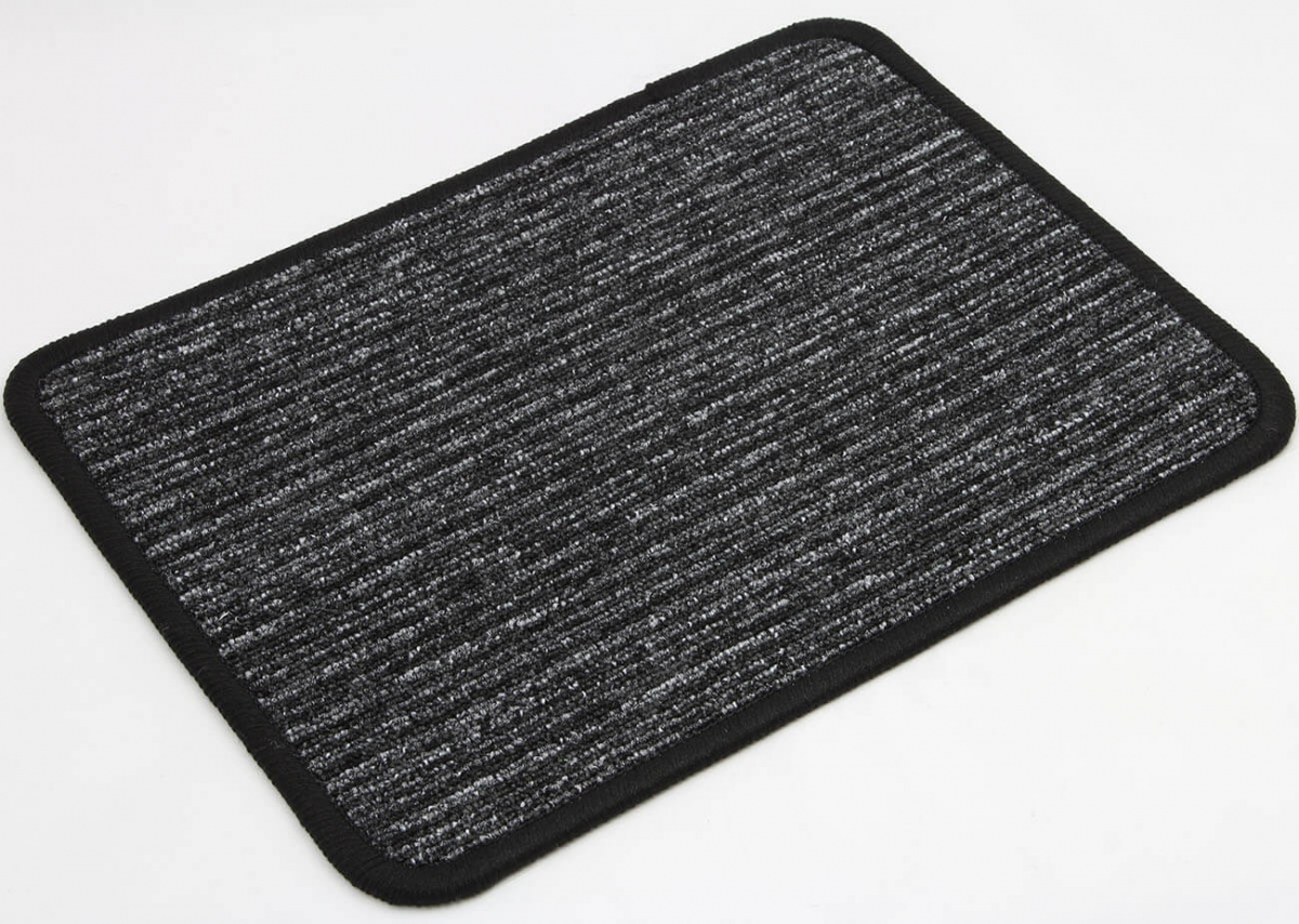 Zátěžový koberec Falcon Stripe 178 Šedo-černá Metráž šíře 4m