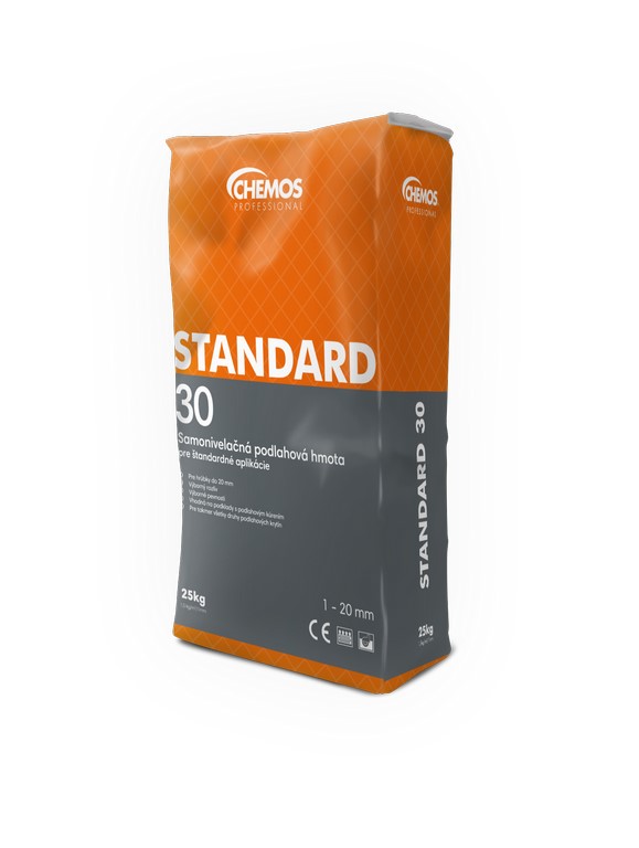 Samonivelační hmota Chemos Standard 30 25 kg