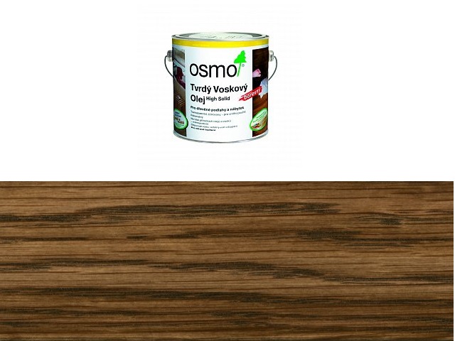 OSMO Tvrdý voskový olej barevný barevný 0,75l hnědá zem 3073